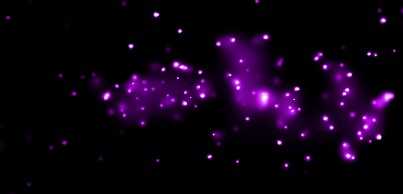Illustration for article titled This Galactic Collision Is A Beautiful Spawning Ground For Supernovae
